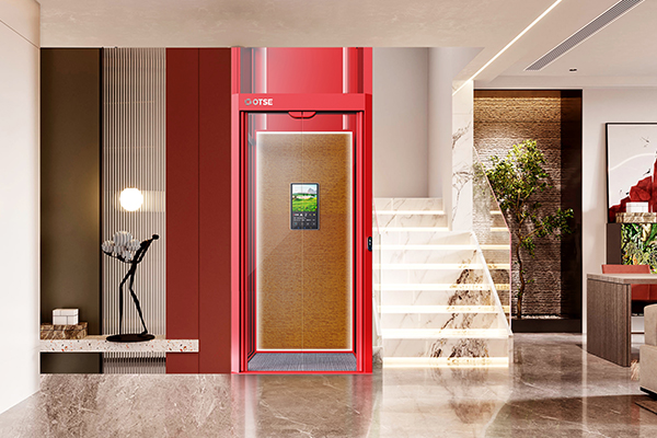 How does the load capacity and space design of screw elevators meet family needs?
